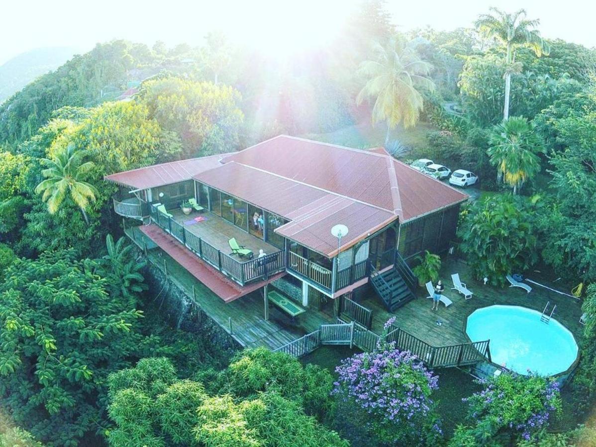 Villa Du Jardin Botanique, Ex. Propriete Coluche Deshaies Exterior foto