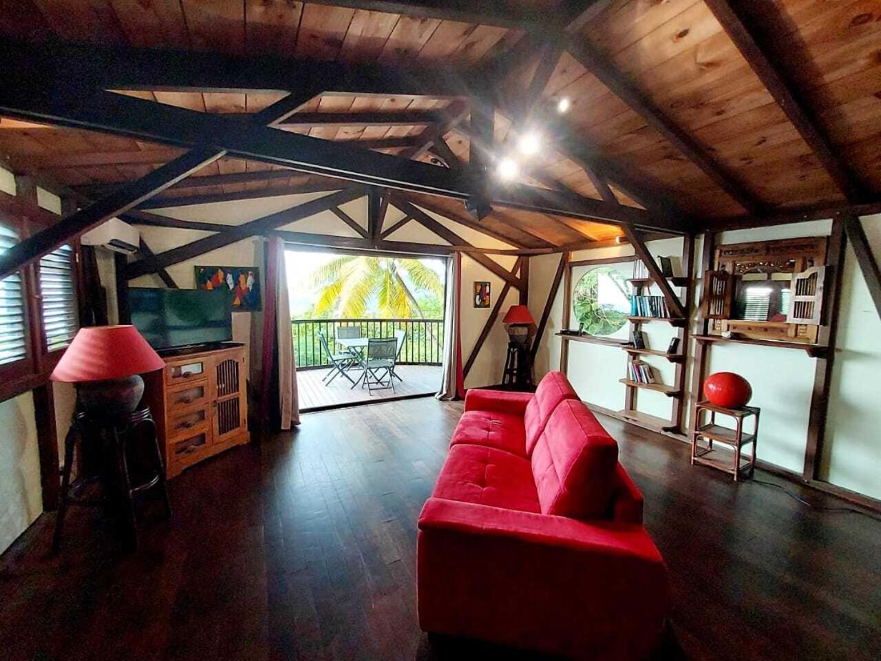 Villa Du Jardin Botanique, Ex. Propriete Coluche Deshaies Exterior foto